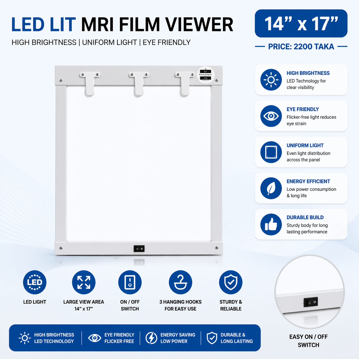 MRI Film view box (mri & ct scan film )