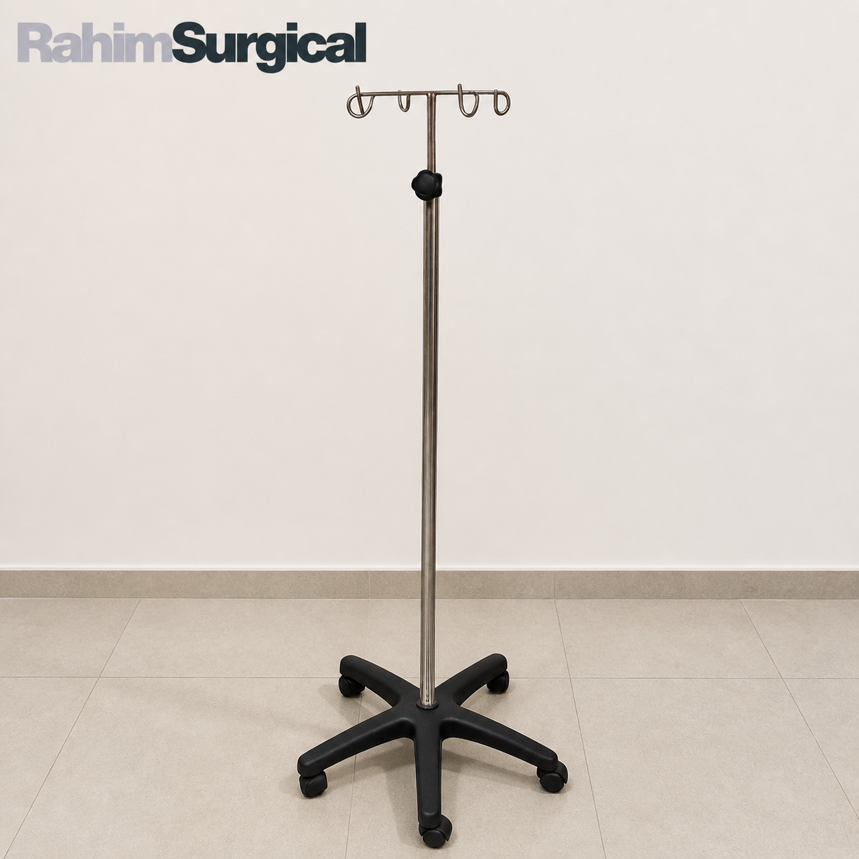 Saline stand plastic